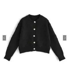 GRL 【at2107】ハートジャガードニットカーディガン