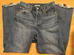 Ungrid 【10周年限定】Levi's別注 セルフカットストレートデニム