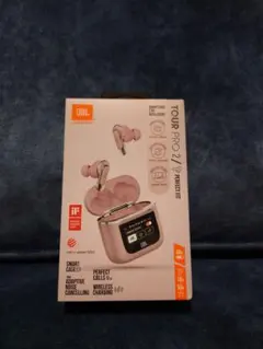 JBL Tour Pro 2 ワイヤレスイヤホンノイズキャンセリング 希少ピンク