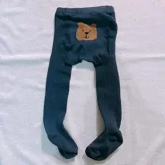 baby GAP クマ柄タイツ　12cm〜24cm