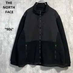 Xa様90sTHE NORTH FACEデナリジャケットLブラックUS規格身幅広