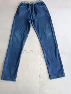 無印良品　イージー　デニムパンツ　150