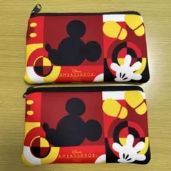 【非売品】ディズニーアンバサダーホテル オリジナルポーチ 2個セット