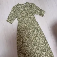 SNIDEL バリエーションプリントワンピース　花柄