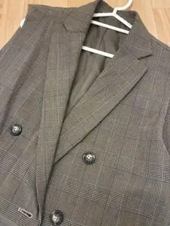 グレンチェック ジャケット