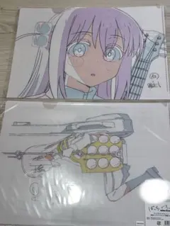 2枚セット ぼっち・ざ・ろっく Re: 原画 A4クリアファイル 後藤ひとり