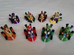 マリオカート 　プルバックカー　8体セット