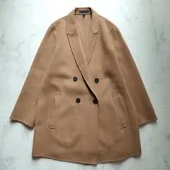 美品✨iCB WoolRever ジャケットコート カシミヤ キャメル系 M相当のサムネイル