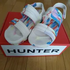 HUNTER レディース スポーツサンダル マルチカラーのサムネイル