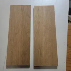 栗の木　くり　一枚板、　無垢材　無節　DIY　 ハンドメイド　2枚セット