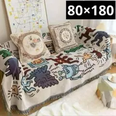 マルチラグ（80*180サイズ）アジアンテイストマットソファブランケットz028