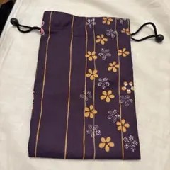 【和柄巾着袋】リバーシブル仕立て