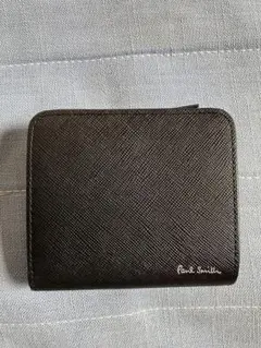 新品未使用Paul Smith ブラック 二つ折り財布（名前入り）