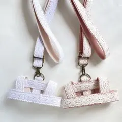 ダッフィーフレンズに♪ぬいぐるみハーネス＆ショルダーベルト(レース付き)
