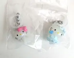 ハローキティ めいじるアクセサリー 2個セット　チャーミーキティ　天使