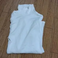 GUスタイルヒート　リブタートルネック