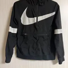 NIKE ハーフジップ ナイロンジャケット ブラック