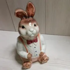 ママンパ様専用 LLADRO リヤドロ 花飾りの白うさぎ フィギュリン 陶器