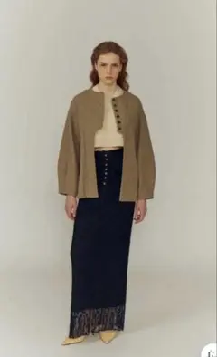 eaphi】（タグ付き） curve cut line jacket - メルカリ
