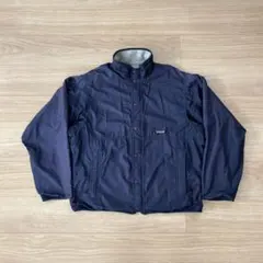 99年製 希少 パイルグリセードカーディガン リバーシブル アイスグレー