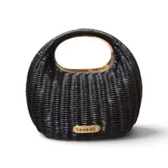 【極美品】sacai サカイ ハンドバッグ ブラック ゴールド金具