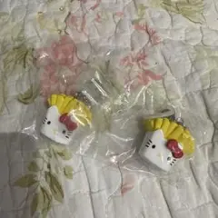 ハローキティ アメリカンデザインめじるしアクセサリー ポテト 2個