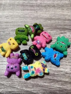カラフル　モンスター　10個セット　マグネット