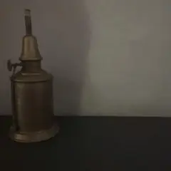 フランスアンティーク　PIGEON ピジョン　オイルランプ[訳あり]