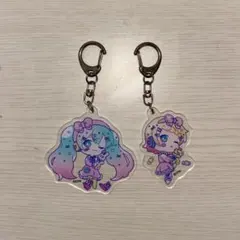 初音ミク 鏡音リン アクリルキーホルダーセット