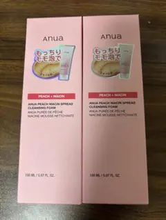anua アヌア ピーチ ナイアシン スプレッドフォームクレンジング 150ml