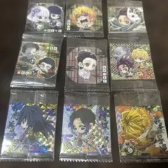 鬼滅の刃 ホログラムステッカー9枚セット