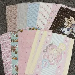 デザインペーパー詰め合わせ100枚 入手困難な品入れてます 即購入可