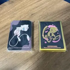 中国限定 ポケモンカードゲーム　ミュウ　デッキシールド＆ダメカン