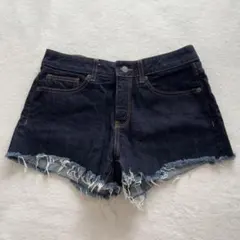 gu デニム ハーフパンツ