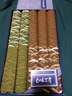 西川産業 もめん工房 座布団カバー５枚組 55ｘ59 銘仙判