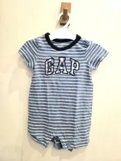 baby GAP ボーダー ロンパース 70cmのサムネイル