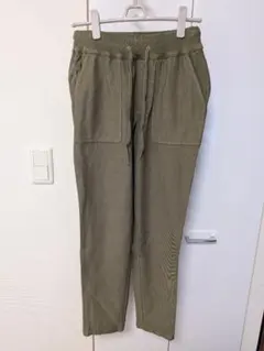 BAYFLOW カジュアルパンツ カーキ ウエストゴム レディース