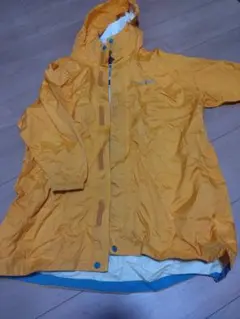 mont-bell　モンベル　レインコート　120　黄色