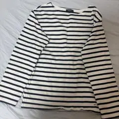 美品 A.P.C アーペーセー ボーダー 長袖 カットソー ロンT A.P.C. アーペーセー APC Tシャツ 長袖 ロンT ボーダー クルー