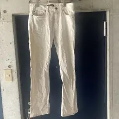 秋に　バナナリパブリック　オフホワイト　チノパンツ　28