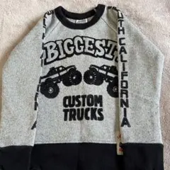 F.O.KIDS トラック プリント トレーナー