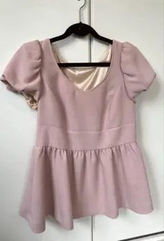 レディース トップス dazzlin ピンクのサムネイル