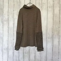 切り替え ニット