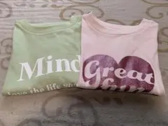 美品　GU キッズ　女の子　半袖Tシャツ　130センチ 2枚セット