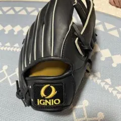 し*ご様 IGNIO 軟式野球グローブ ブラックのサムネイル