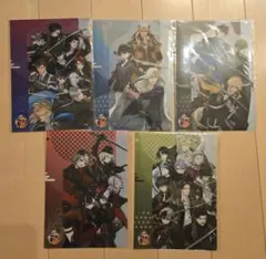 刀剣乱舞ミニクリアファイル5枚セット