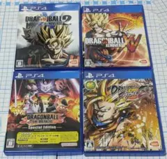 PS4 ドラゴンボールファイターズ+ゼノバース+ゼノバース2+ブレイカーズ 4本