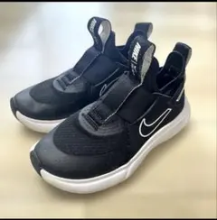 ナイキ フレックス プラス PS 黒　スリッポン　スニーカー　11c 17cm