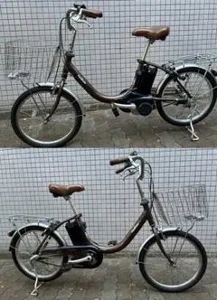 166】電動自転車 パナソニック Sugar Drop ブラウン 20インチ - メルカリ