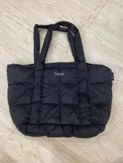 TAION ブラック トートバッグ